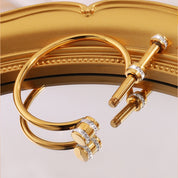 Luxe Bolt Cuff Bracelet