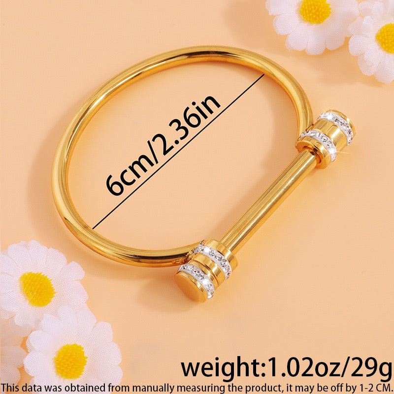 Luxe Bolt Cuff Bracelet