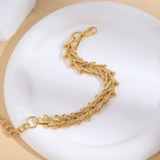 Golden Vault Link Bracelet