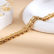 Golden Vault Link Bracelet