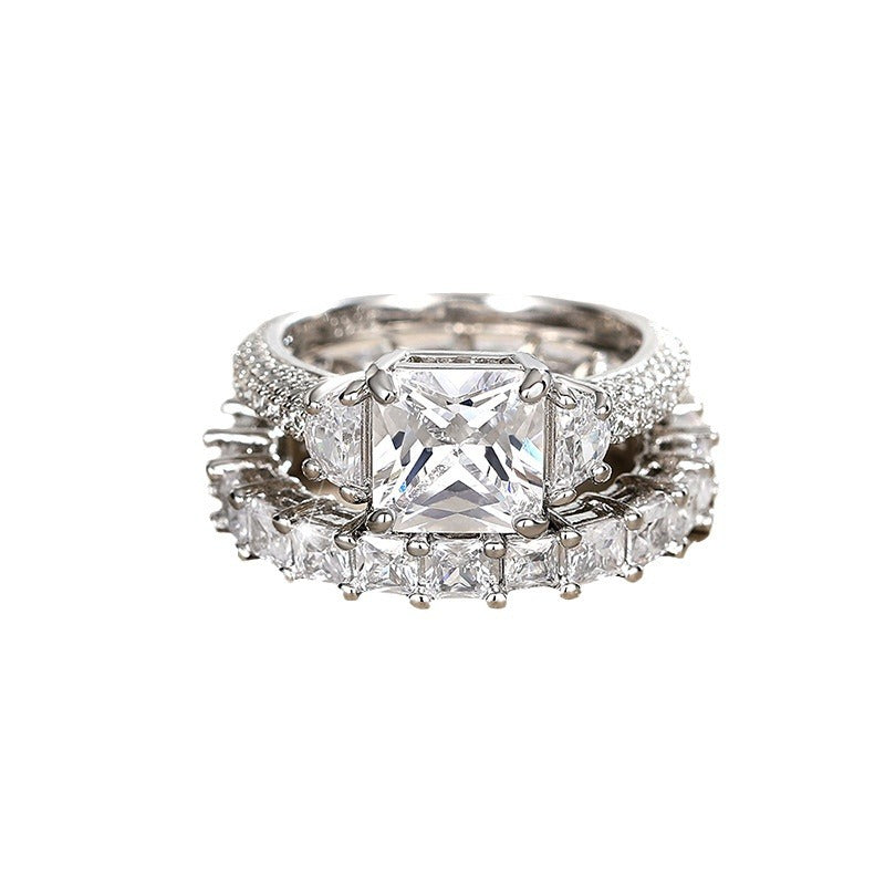 Celestia Prism Eternity Band Set