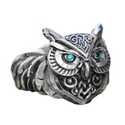 Mystic Noctura Owl Adjustable Ring