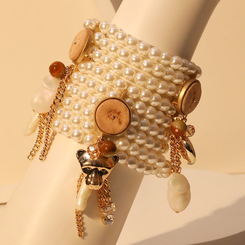 Pearl Luxe Multi-Layer Bracelet
