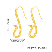 Serpente Luxe Dangler Earrings