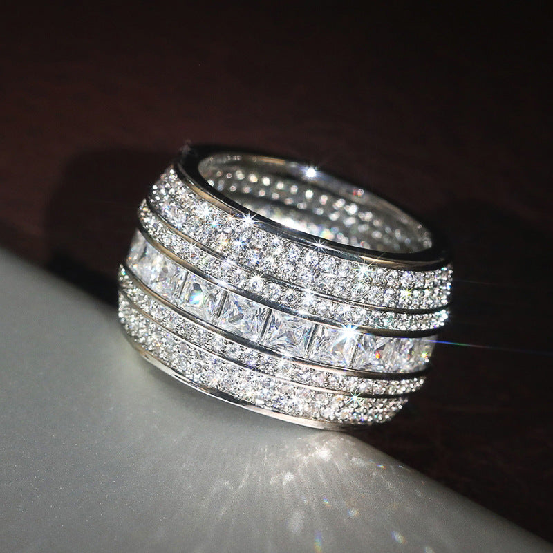 Celestia Luxe Radiance 925 Silver Plated Band