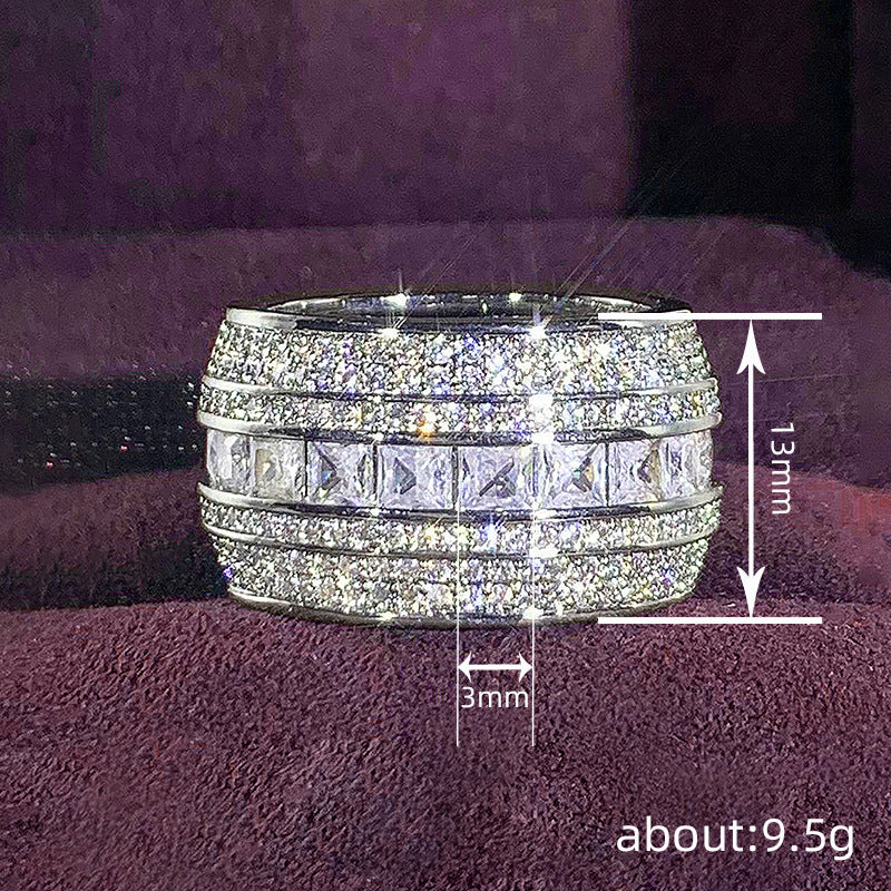 Celestia Luxe Radiance 925 Silver Plated Band