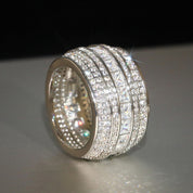 Celestia Luxe Radiance 925 Silver Plated Band
