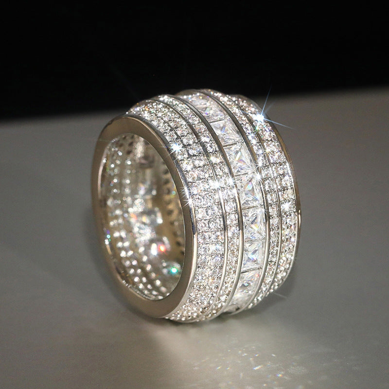 Celestia Luxe Radiance 925 Silver Plated Band