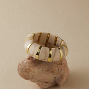 Ivory Luxe Statement Bracelet