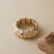 Ivory Luxe Statement Bracelet
