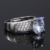 Radiant Majesty Solitaire Ring