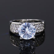 Radiant Majesty Solitaire Ring