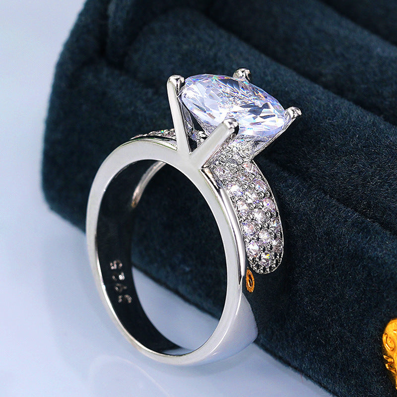 Radiant Majesty Solitaire Ring
