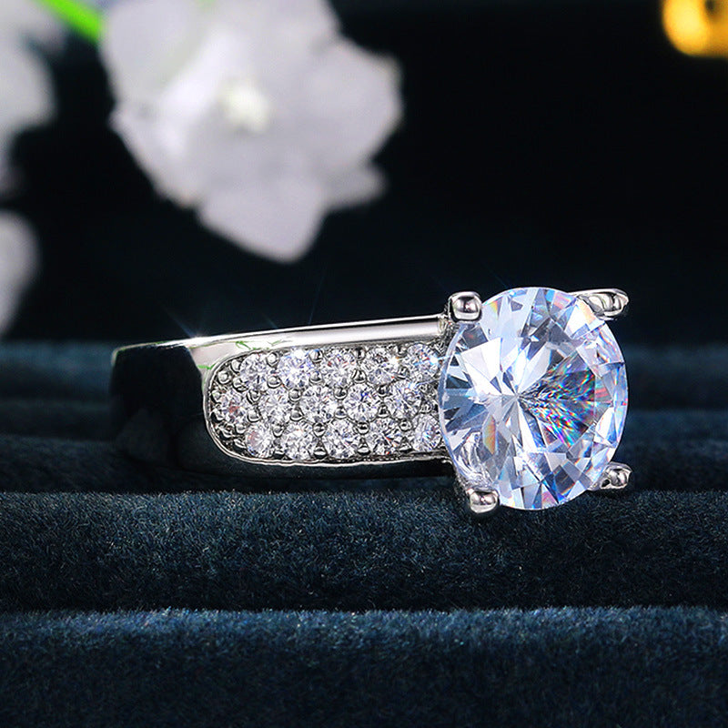Radiant Majesty Solitaire Ring