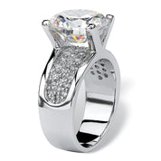 Radiant Majesty Solitaire Ring