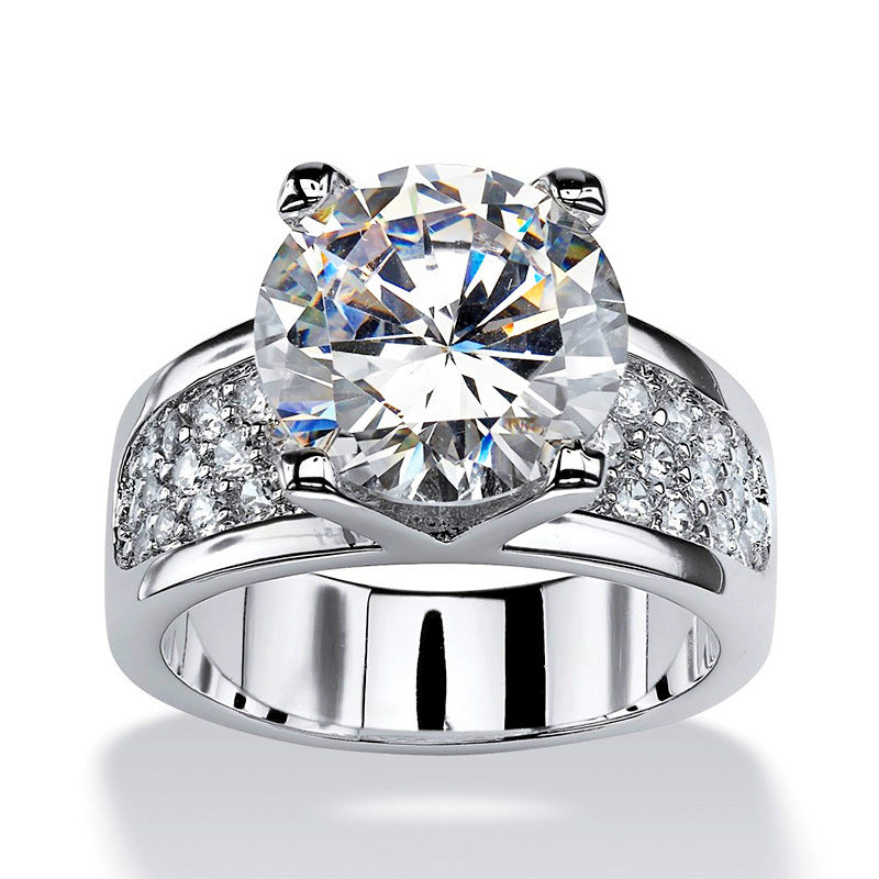 Radiant Majesty Solitaire Ring