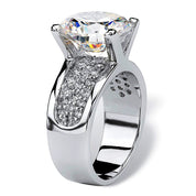 Radiant Majesty Solitaire Ring