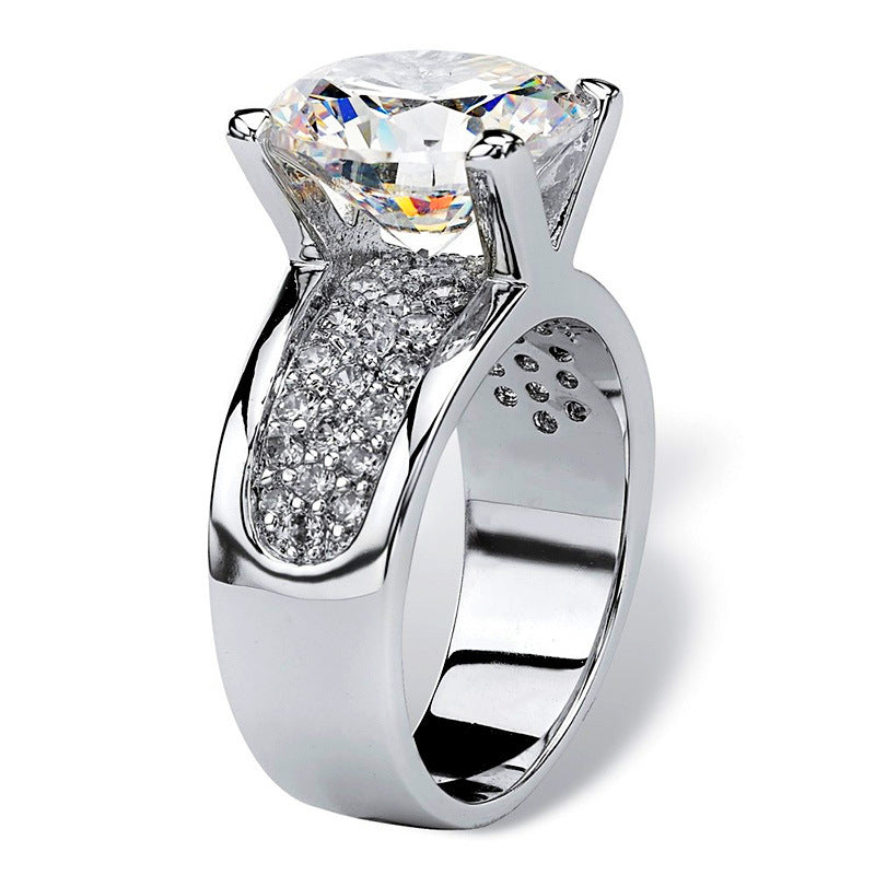 Radiant Majesty Solitaire Ring