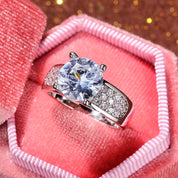 Radiant Majesty Solitaire Ring