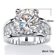 Radiant Majesty Solitaire Ring