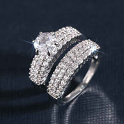 Eternal Lumina Dual Band Ring
