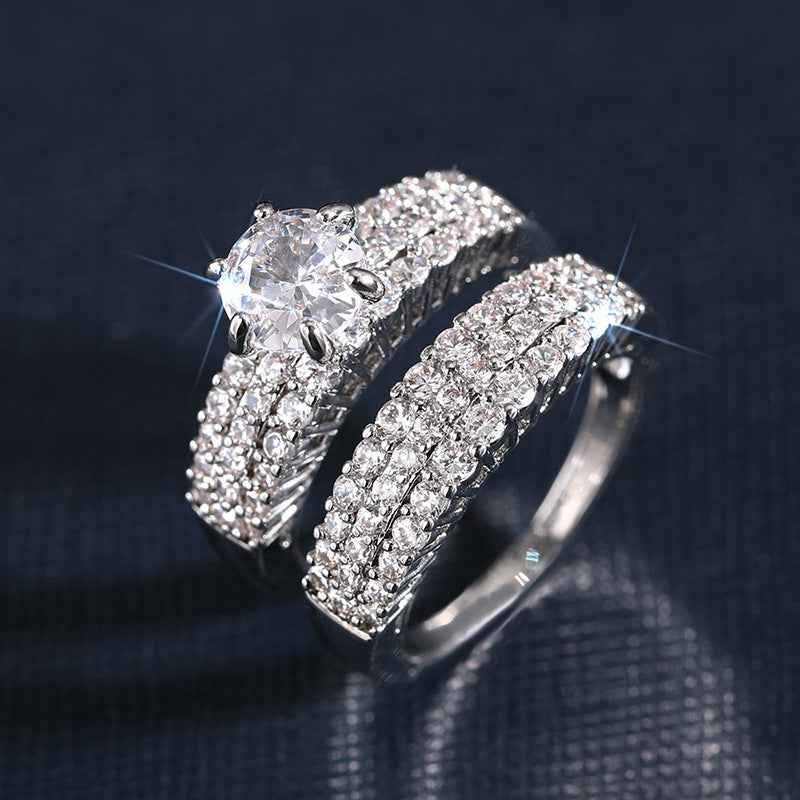 Eternal Lumina Dual Band Ring