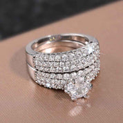 Eternal Lumina Dual Band Ring