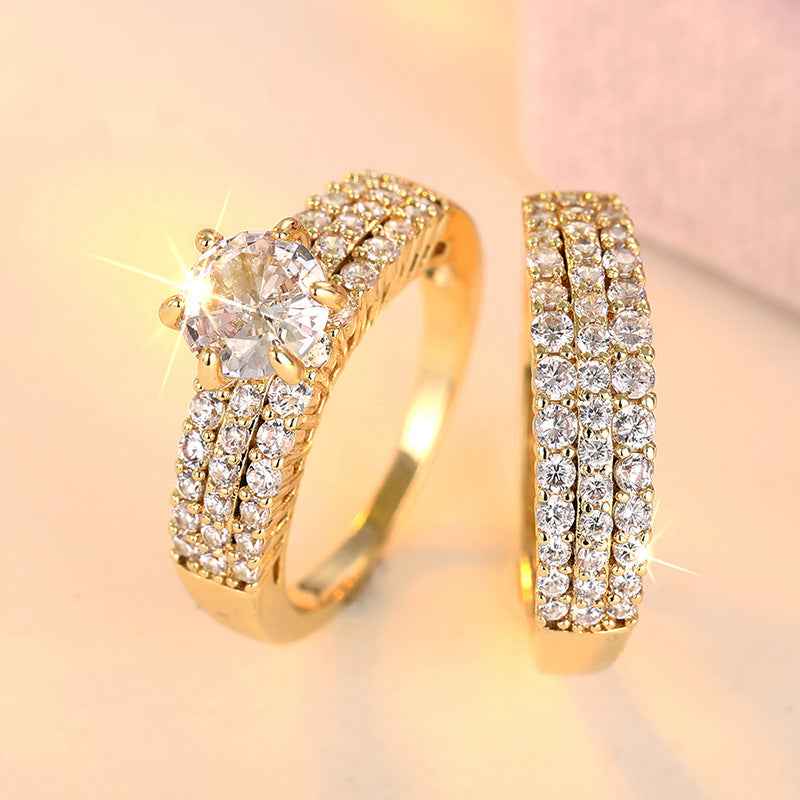 Eternal Lumina Dual Band Ring
