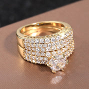 Eternal Lumina Dual Band Ring