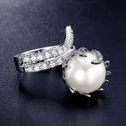 Pearl Bloom Statement Ring