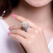 Pearl Bloom Statement Ring