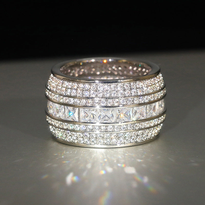 Celestia Luxe Radiance 925 Silver Plated Band