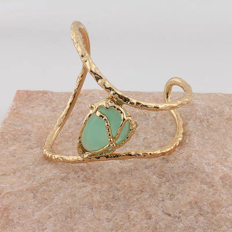 Eira Arm Cuff – Sculpted Elegance Series