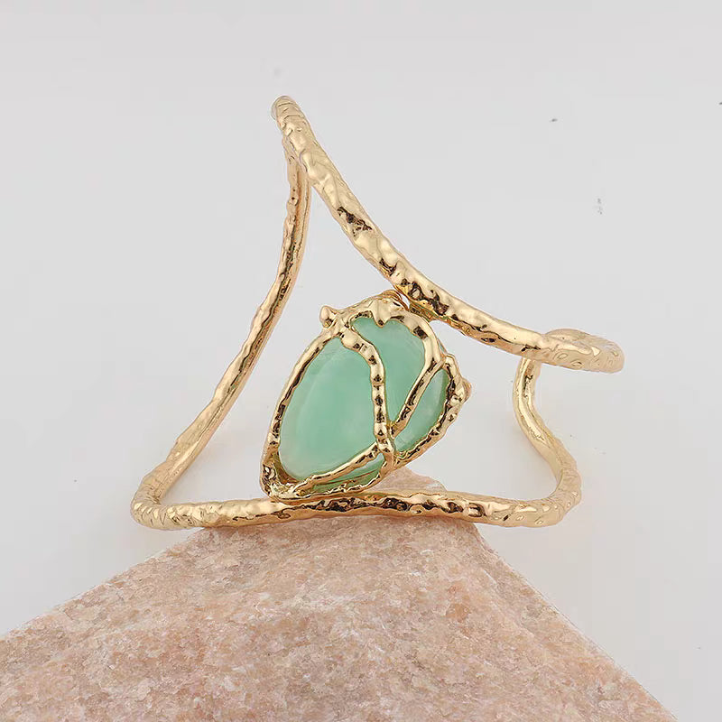 Eira Arm Cuff – Sculpted Elegance Series