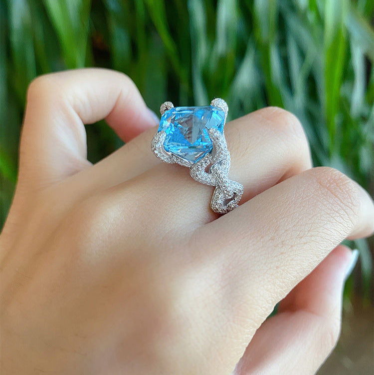Celestia Ice Radiance Ring