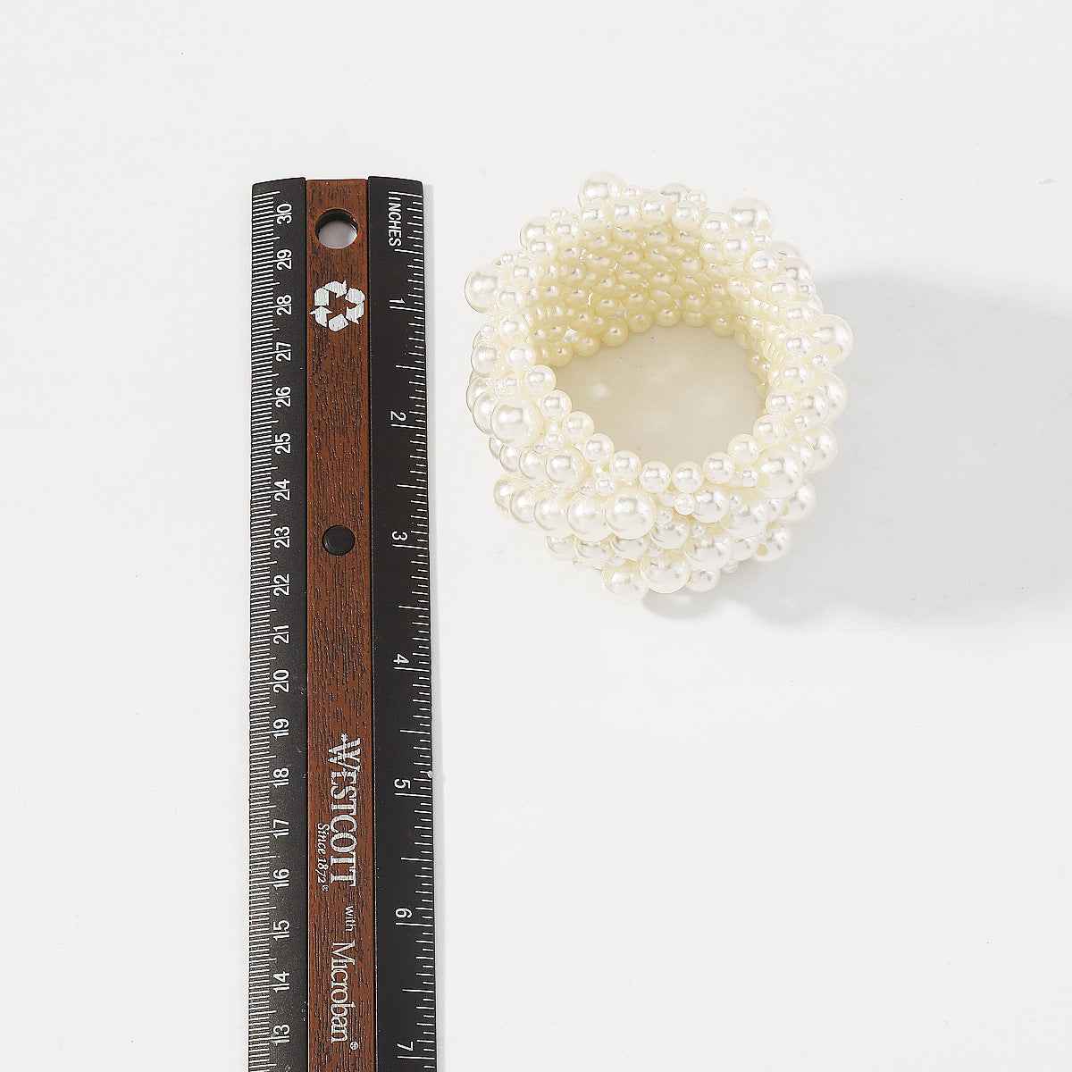 Veloura Bloom | Pearl Statement Cuff Bracelet | Gold Plated Multi-Pearl Cluster Design | Elegant Occasion Luxe Bracelet