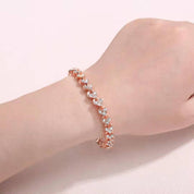 Rose Radiance Crystal Bracelet