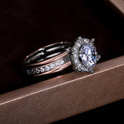 Celestia Radiant Dual Band Ring