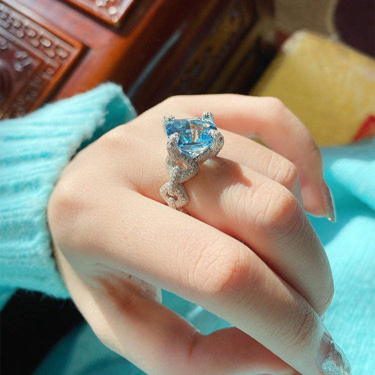 Celestia Ice Radiance Ring