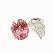 Celestia Wing Crystal Adjustable Ring