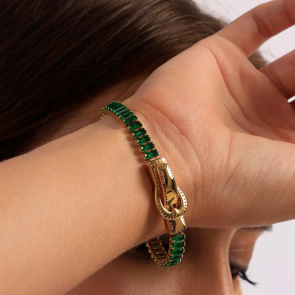 Emerald Envy Luxe Bracelet