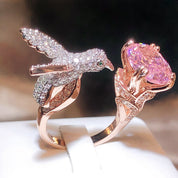 Soaring Elegance Bird Ring