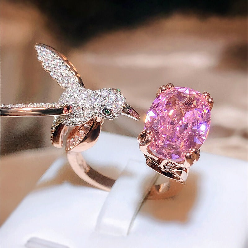 Soaring Elegance Bird Ring